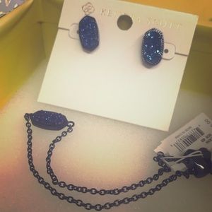 Kendra Scott Jewelry Set Sapphire Blue NEW